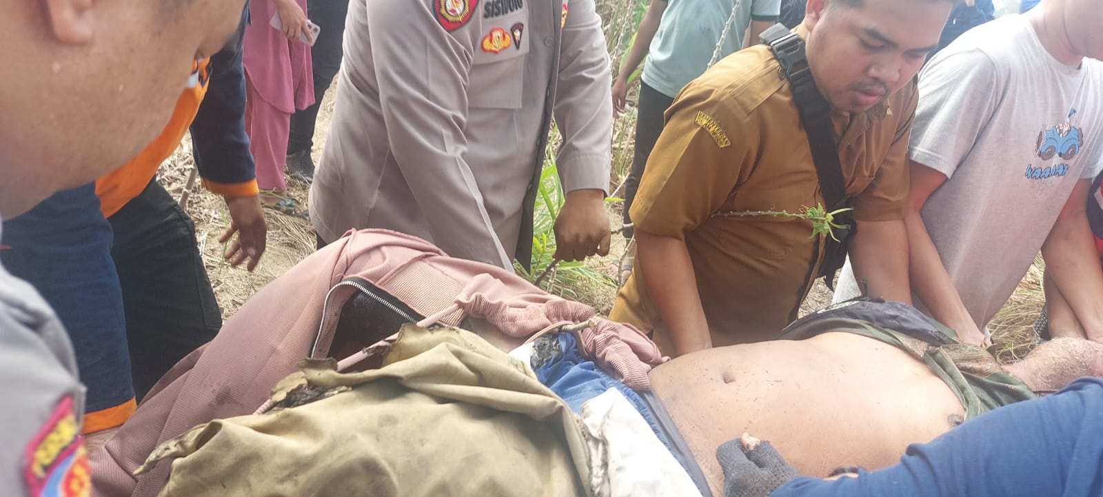 Buka Lahan dengan Membakar, Pria di Samarinda Ikut Terbakar