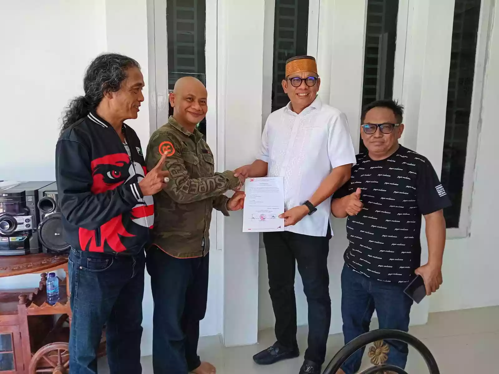 Partai Kebangkitan Nusantara Bontang Merapat Dukung Basri-Dhihin