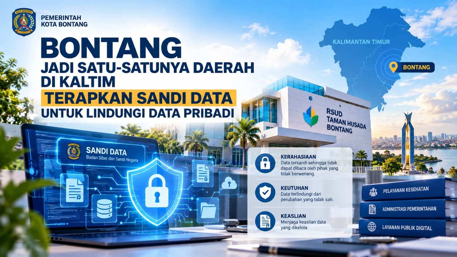 Pertama di Indonesia, Bontang Terapkan Sandi Data: Berangkat dari Pengalaman Serangan Siber 2025