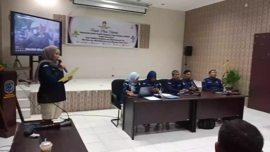 Rapat Pleno PPK Bontang Utara, Daftar Pemilih Sementara Hasil Perbaikan Total 61.585 jiwa