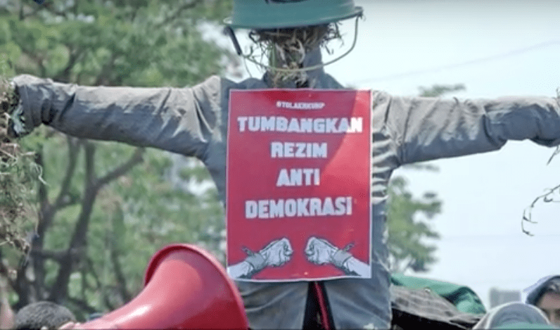 Jokowi Tolak Tuntutan Mahasiswa Cabut UU KPK