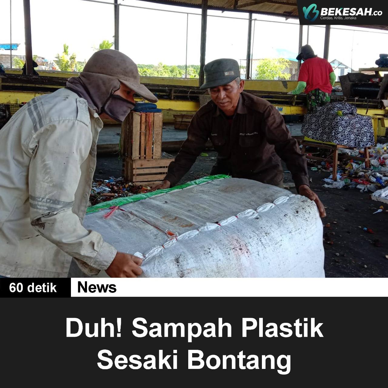 Duh! Sampah Plastik Sesaki Bontang