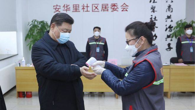 Virus Corona: Kunjungan 'Langka' Presiden Xi Jinping ke Rumah Sakit di Tengah Krisis Kesehatan