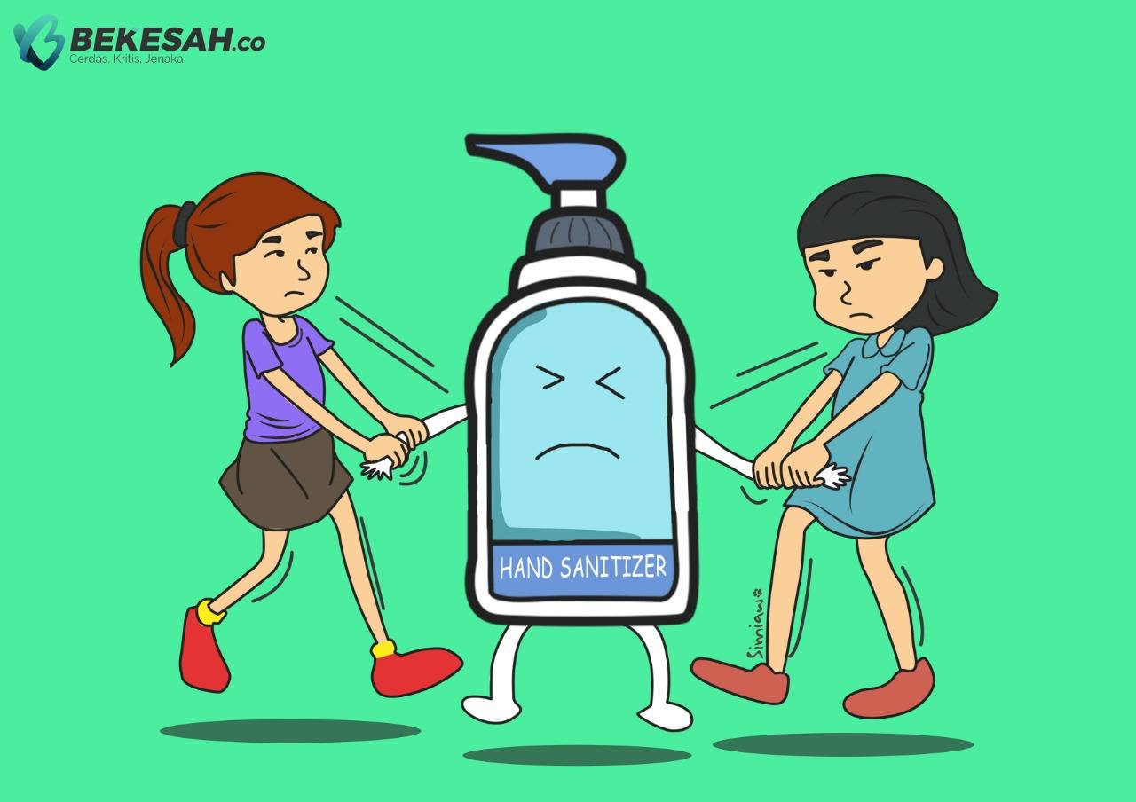 Antisipasi Kelangkaan, RSUD Bontang Bikin Hand Sanitizer
