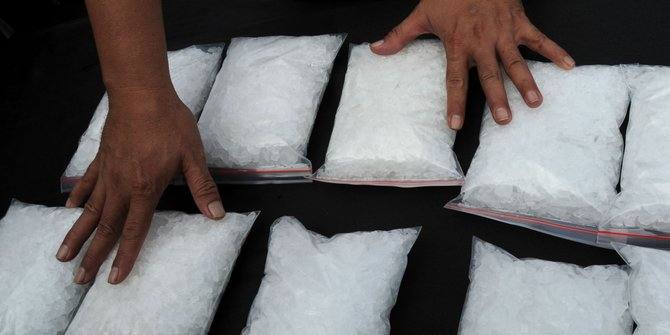 Diupah Rp 10 Juta, Dua Kurir Sabu Disergap Polresta Samarinda