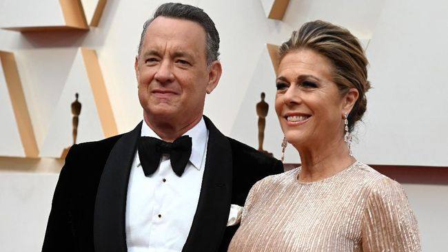 Mau Syuting di Australia, Aktor Dunia Tom Hanks dan Istrinya Positif Terjangkit Corona