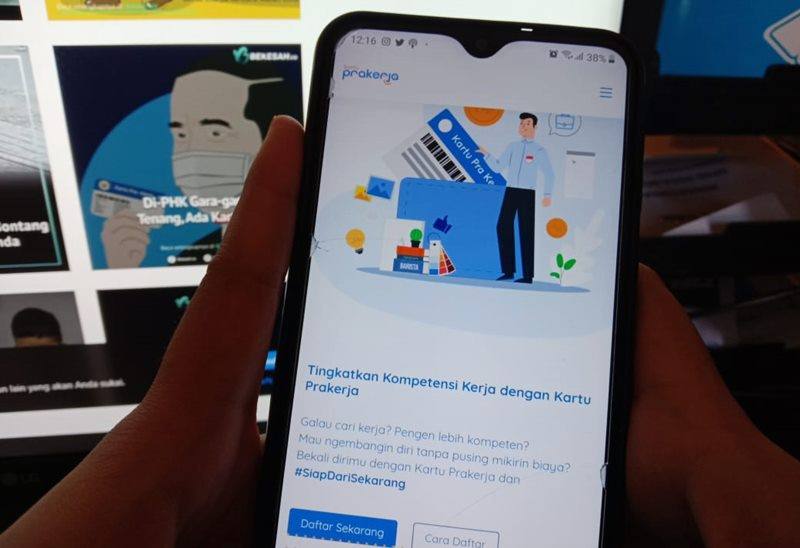 Peminat Kartu Prakerja di Bontang Sudah 350 Pendaftar