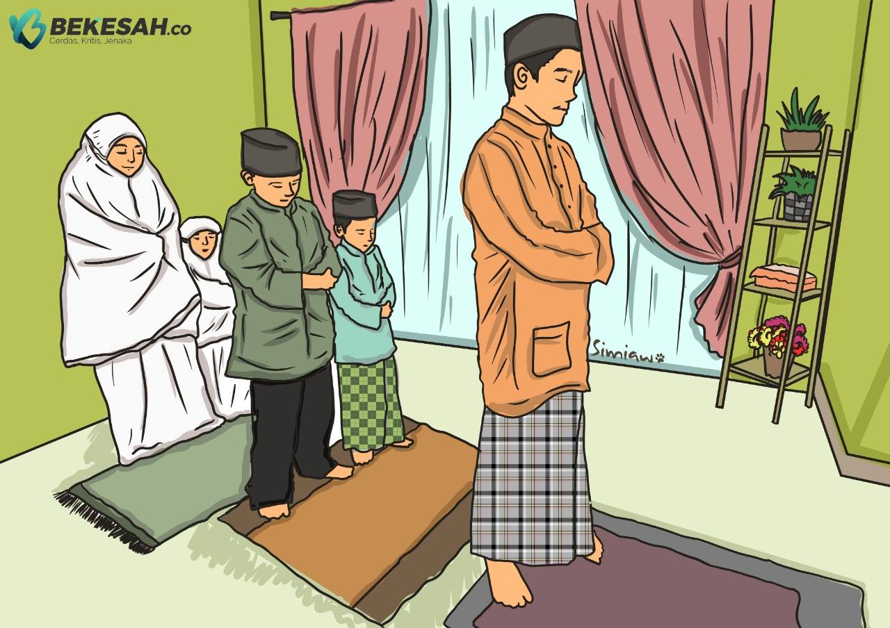 Fix! Salat Idul Fitri Juga di Rumah Aja