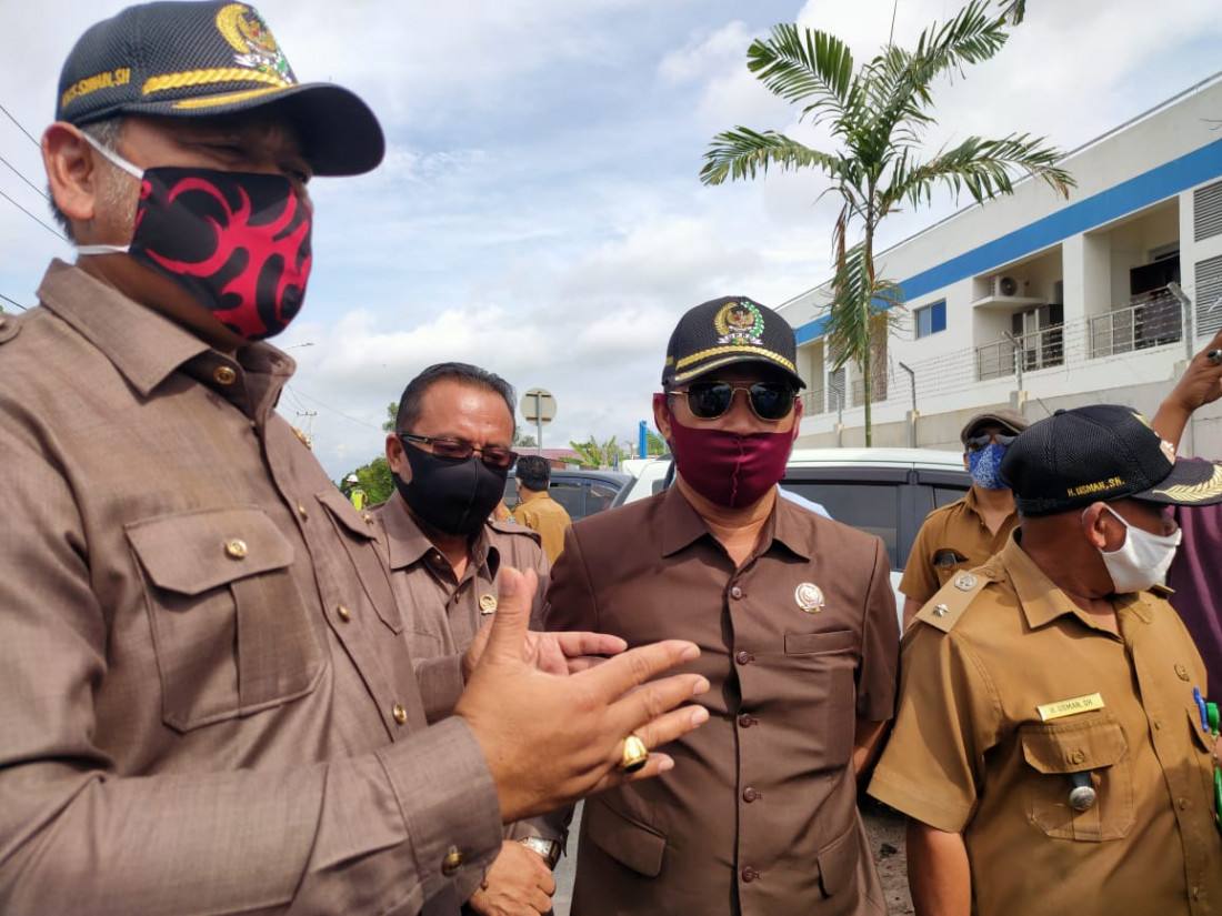 DPRD Sidak Limbah Beracun PT GPK