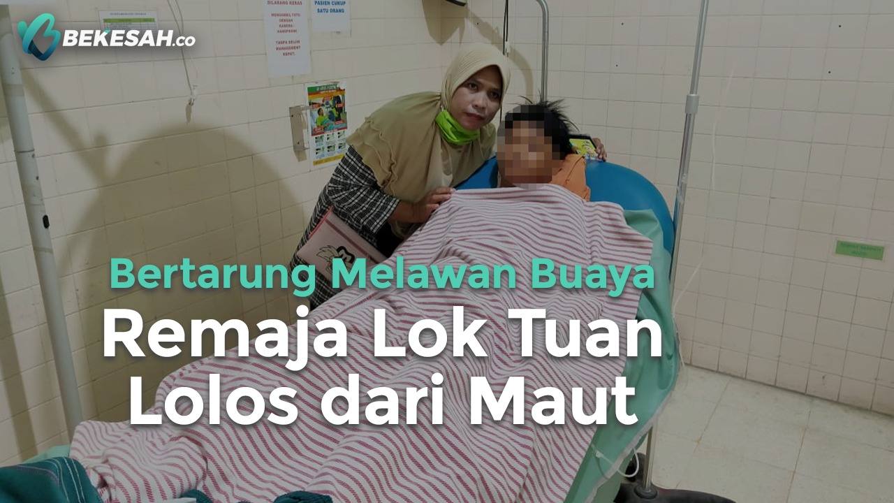 Bertarung Melawan Buaya, Remaja Lok Tuan Lolos dari Maut