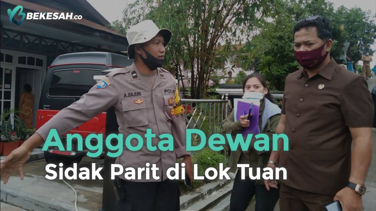 Anggota Dewan Sidak Parit di Lok Tuan