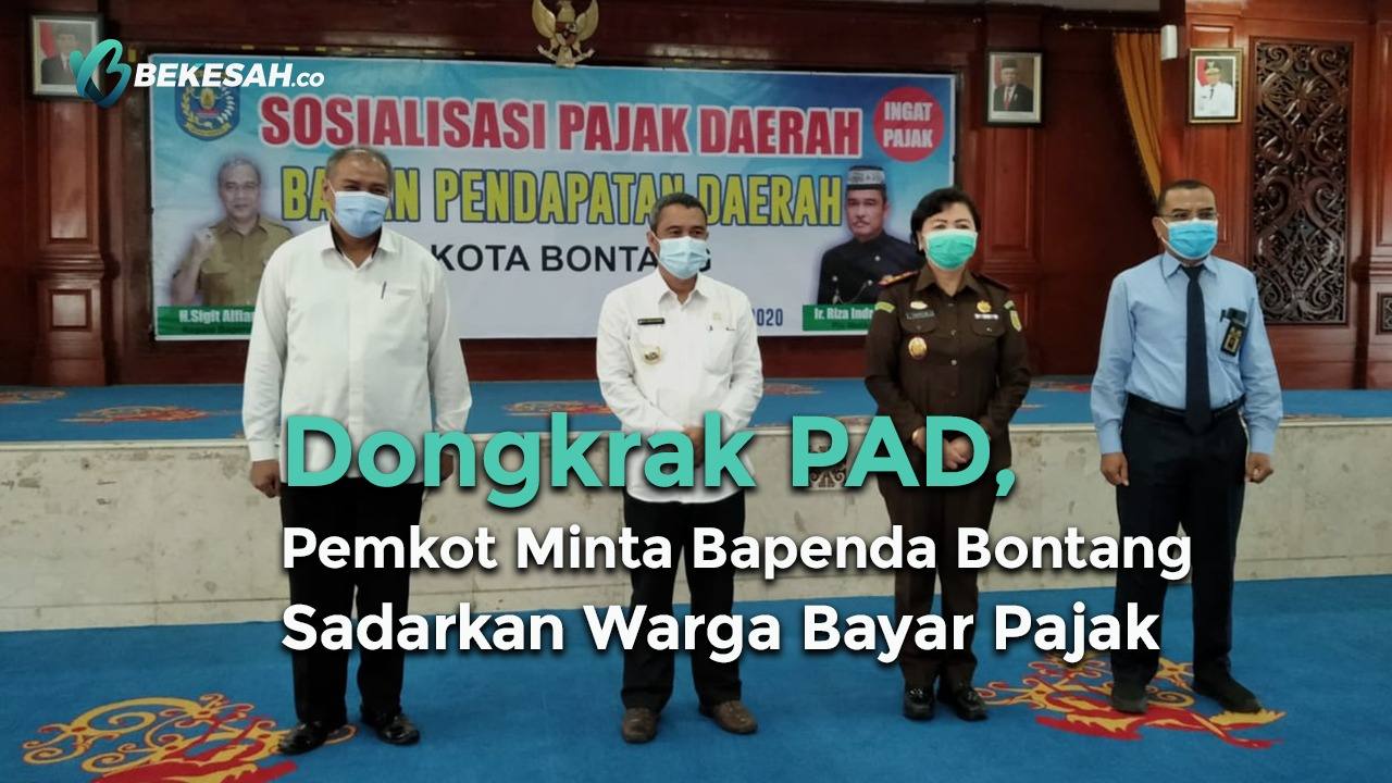 Dongkrak PAD, Pemkot Minta Bapenda Sadarkan Warga Bayar Pajak