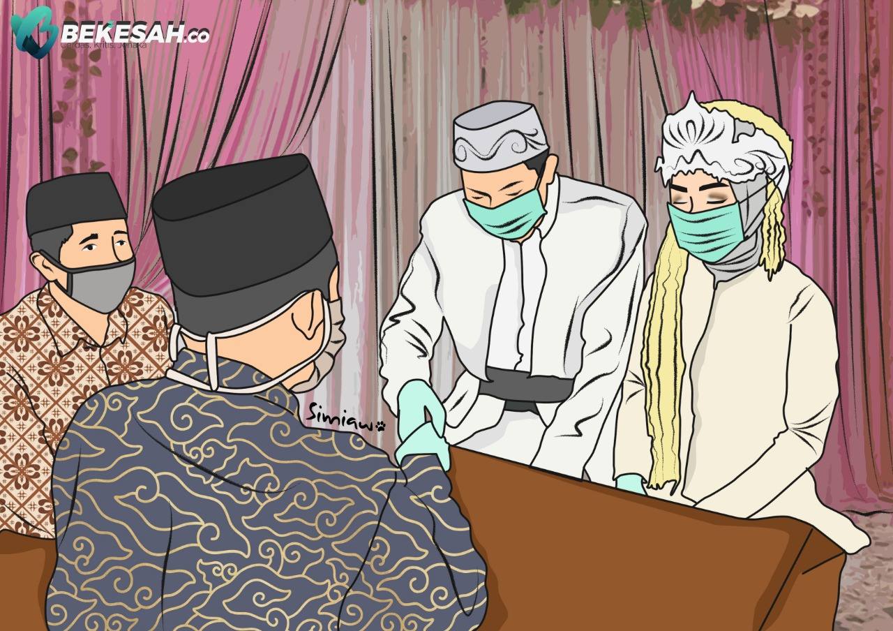 Aturan PPKM Diperketat, Calon Pengantin Cuman Boleh Gelar Akad Nikah di KUA