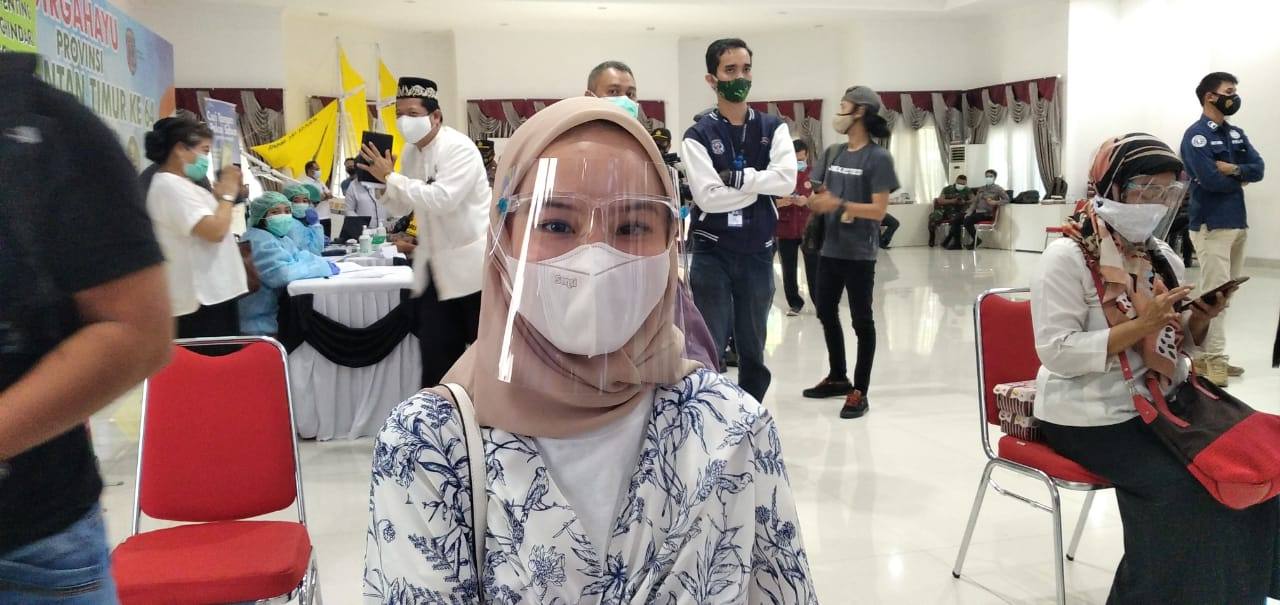Pemkot Gandeng Anak Owner Batik Kuntul Perak Kampanyekan Vaksin Covid-19