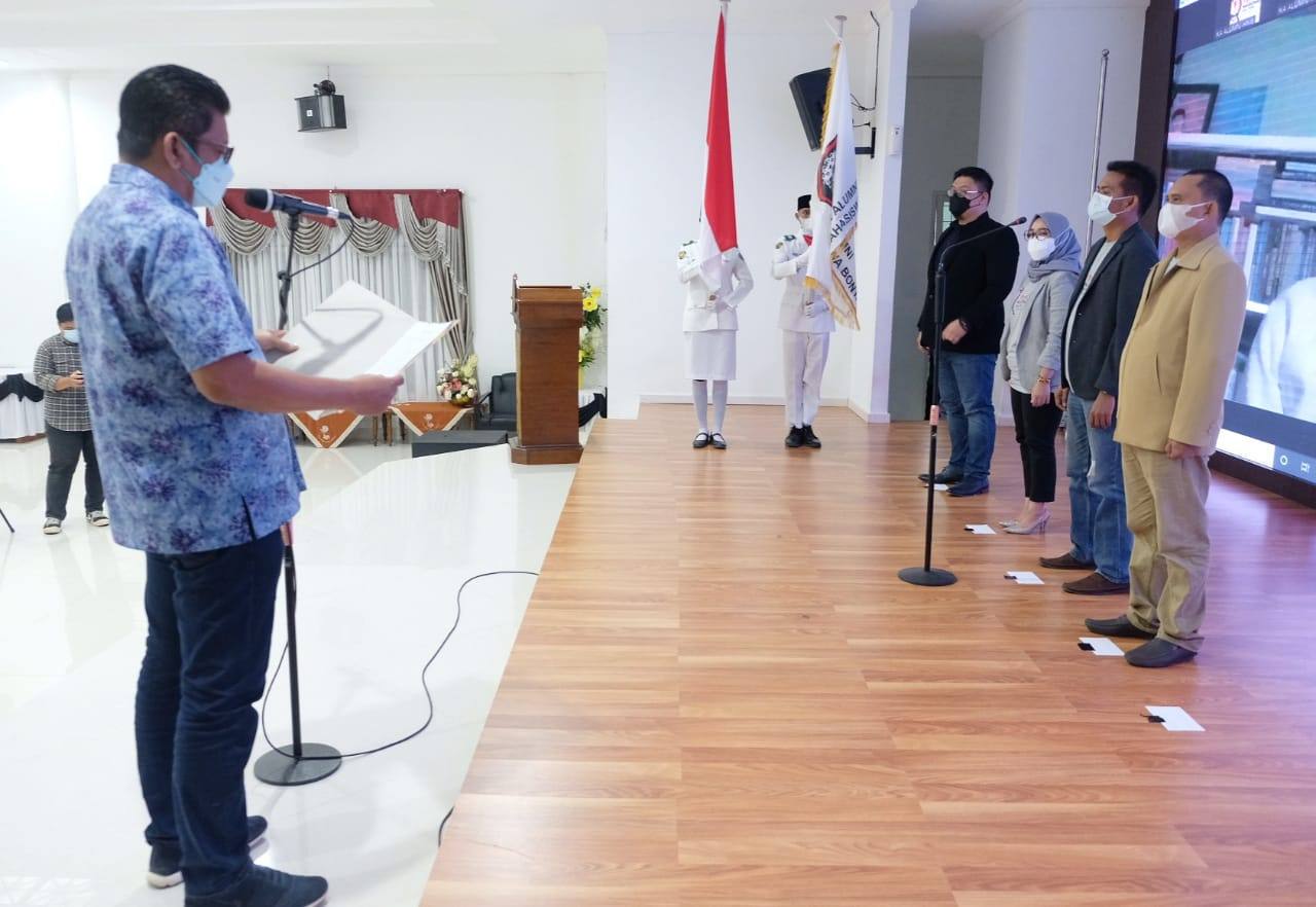 5 Presidium IKA HMB Dilantik, Anggi Valentina Didaulat jadi Ketua