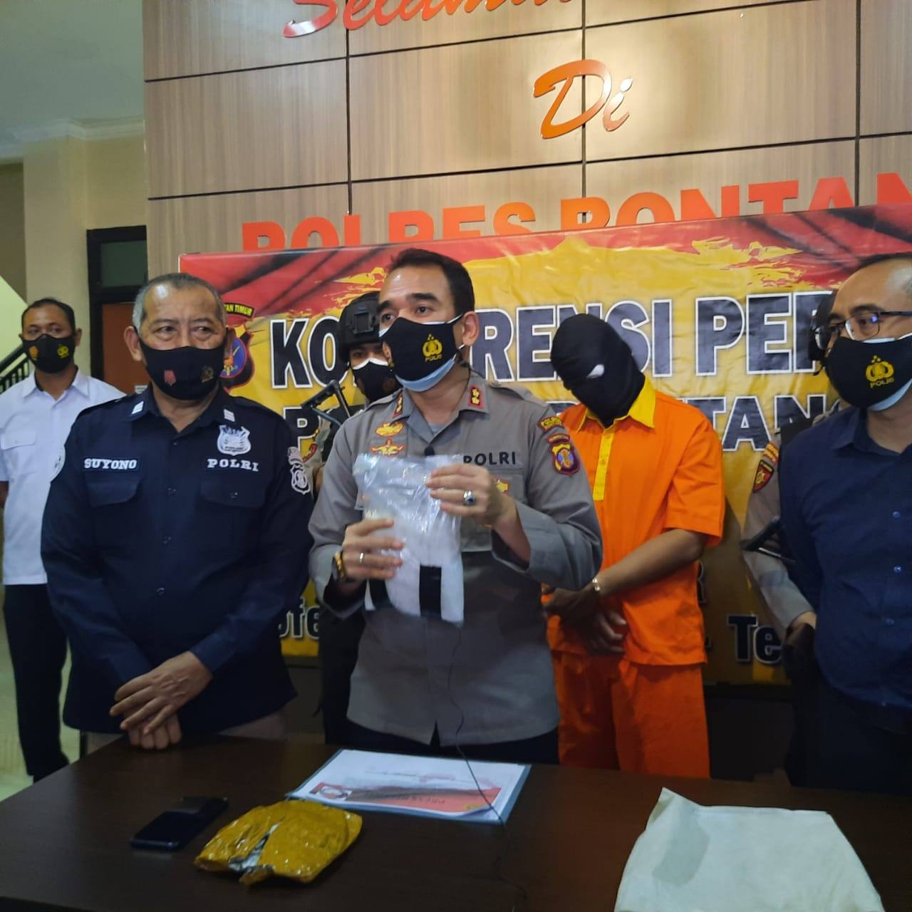 Sabu-sabu 1 Kilogram Gagal Edar di Bontang, Kurir Ini Terancam Hukuman Mati