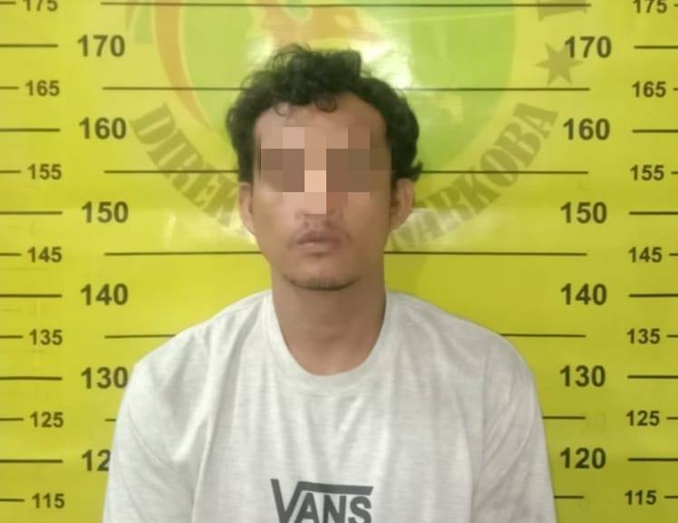 Terciduk Simpan Sabu 30 Gram, Warga Guntung Diringkus Polres Bontang