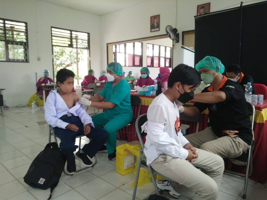 Pekan Ini Dinkes Bontang Komitmen Tuntaskan Vaksinasi Siswa SMP 