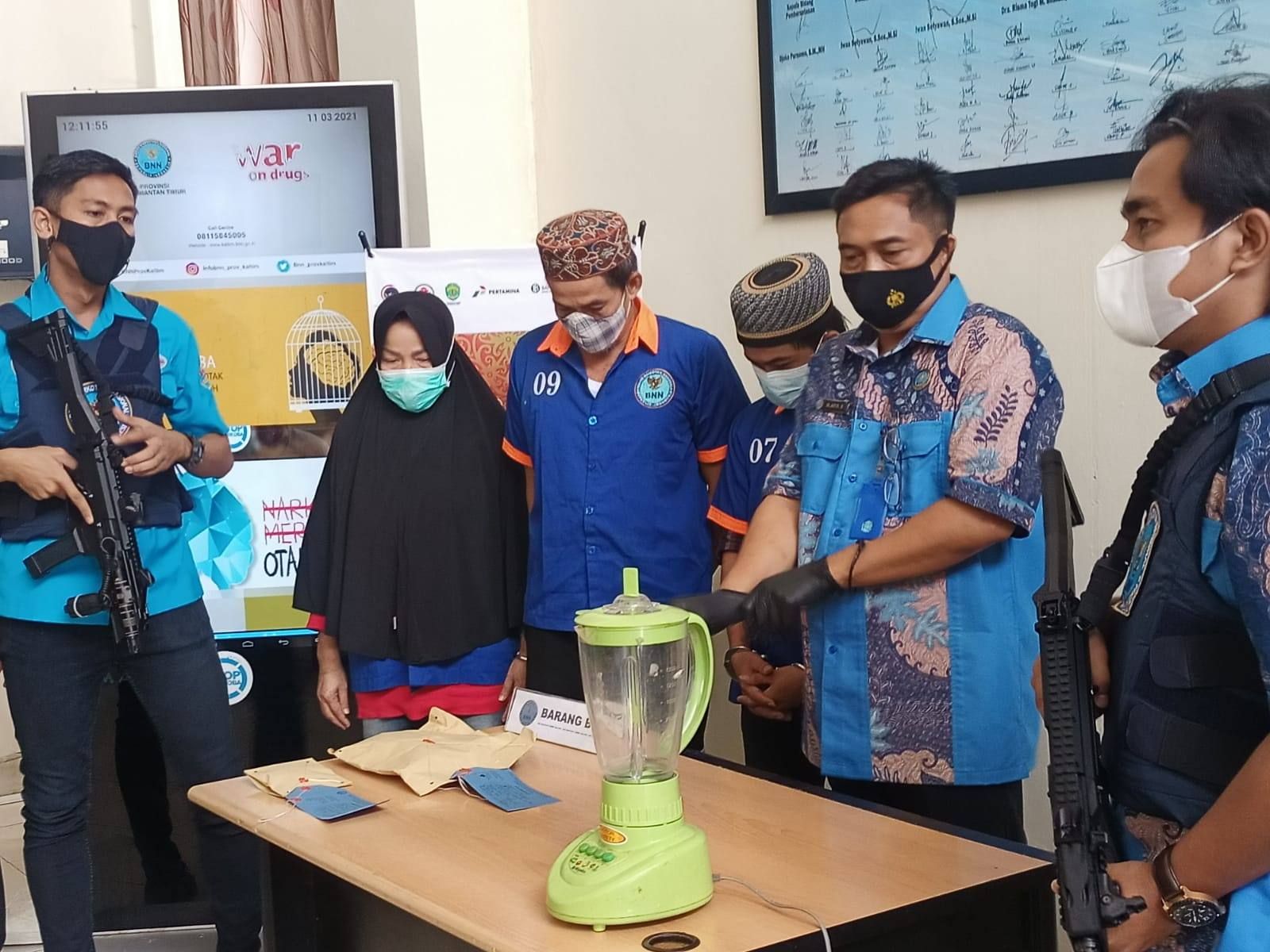 Terciduk Simpan Sabu 361,4 Gram, Warga Lok Tuan Ini Ditangkap BNNP