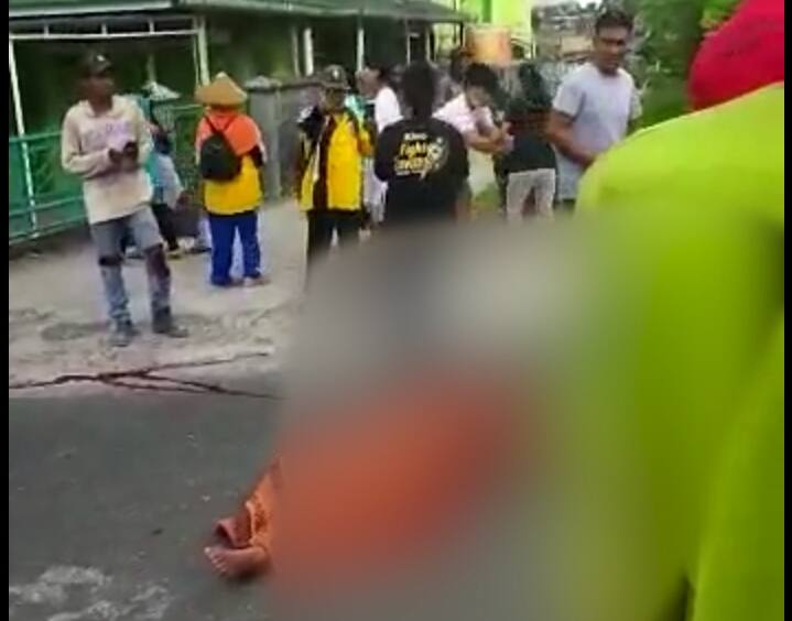 Kecelakaan di Depan Gedung Aini Rasyifa Tadi Pagi, Merenggut Satu Nyawa