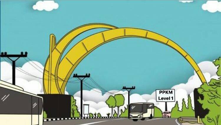 Vaksinasi Melampaui Target, Bontang Ditetapkan PPKM Level 1