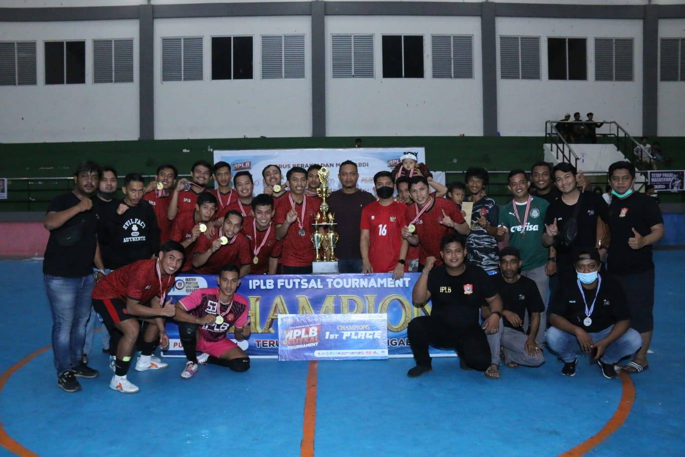 10 Tahun IPLB Membumi, Sukses Gelar Turnamen Futsal Diikuti Tiga Daerah