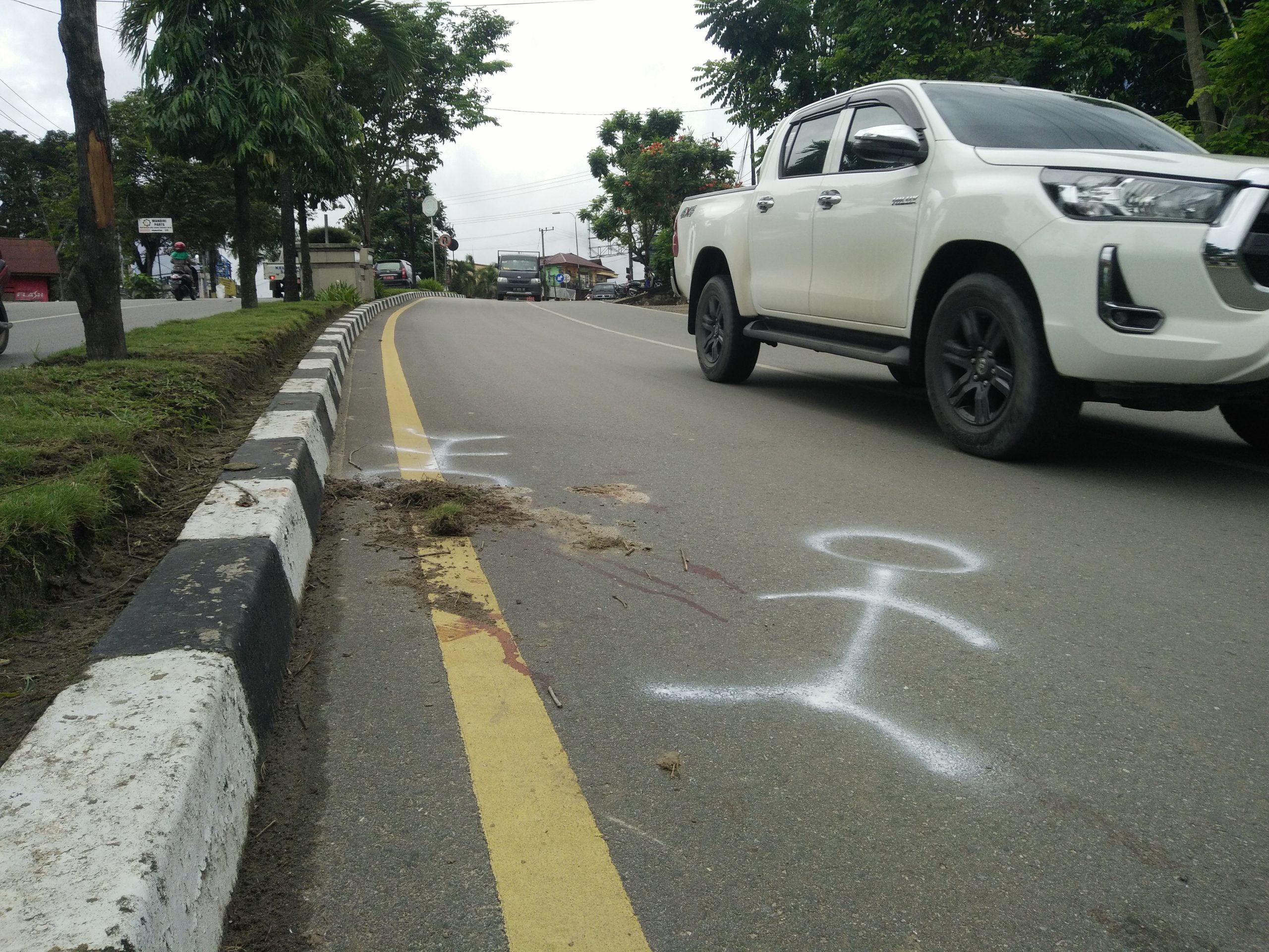 Lakalantas di Jalan S.Parman Satu Pengendara Tewas, Diduga Mengantuk