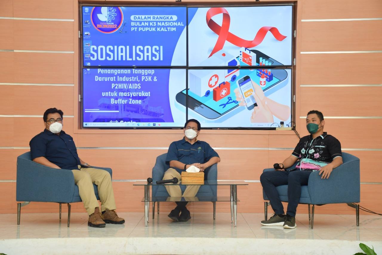 PKT Gelar Sosialisasi Penanganan Tanggap Darurat Industri dan P2HIV/AIDS