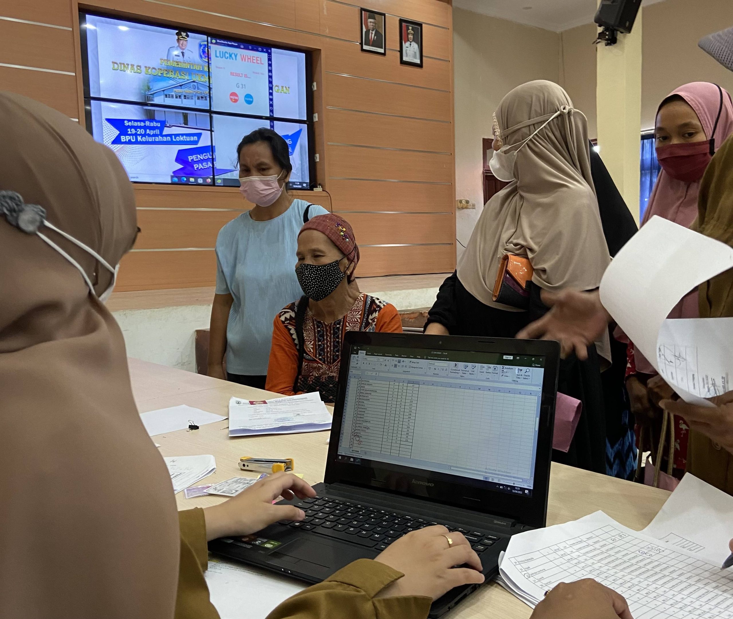 493 Lapak di Gedung Baru Pasar Citra Mas Lok Tuan Diundi