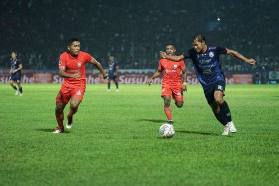 Borneo FC Menang Telak Lawan Arema, 3-0 tanpa Balas