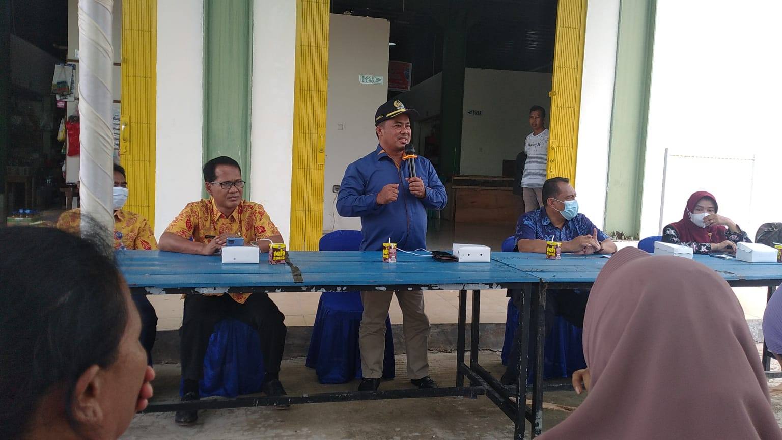 Faisal Reses di Pasar Citramas, Lahan Parkir dan Jalan Masuk jadi Prioritas