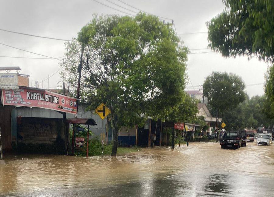 Seperti Biasa, Hujan Deras, Banjir Datang lagi di Bontang