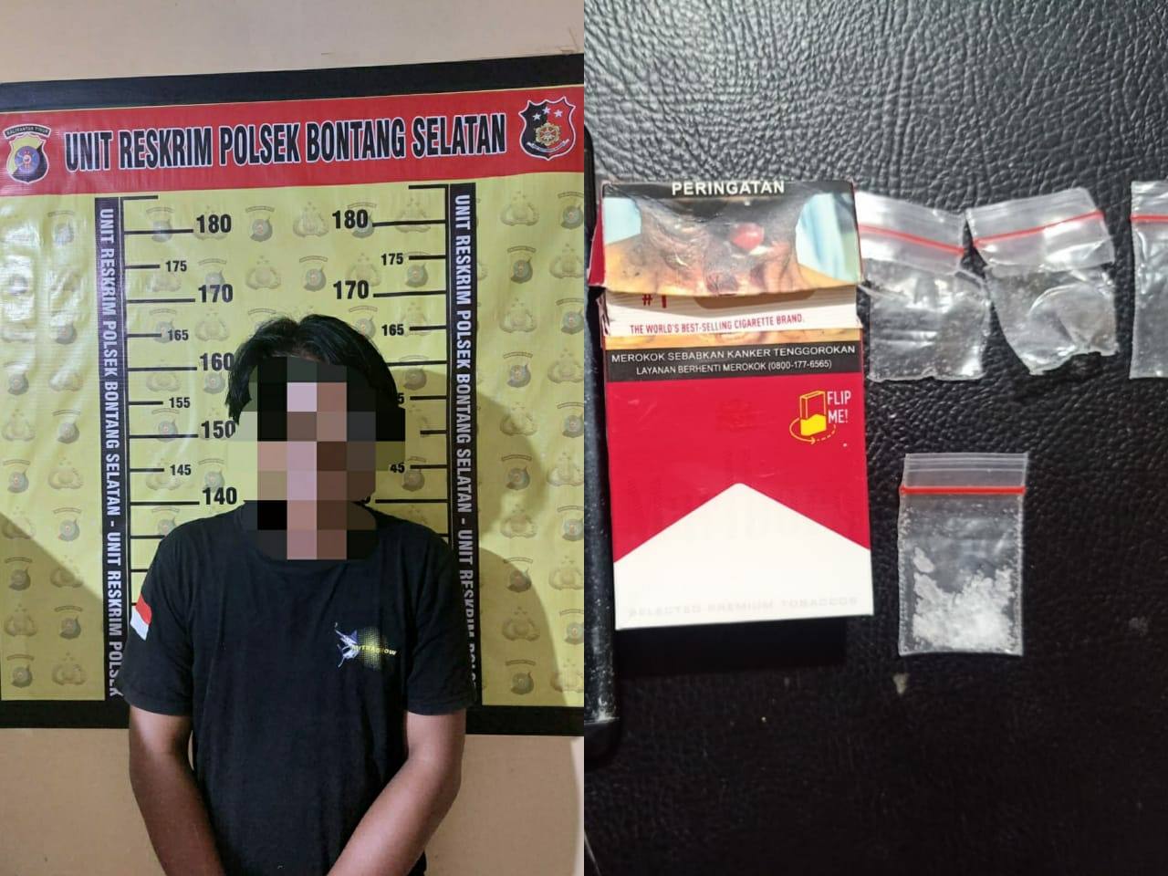 Hendak Transaksi Sabu, Pria di Berbas Tengah Tak Berkutik di Depan Polisi