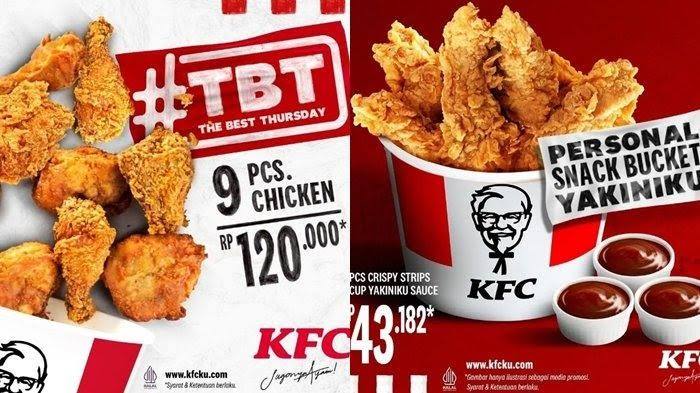 Paket KFC Khusus Hari ini Kamis 6 Oktober 2022, Dapatkan 9 Potong Ayam