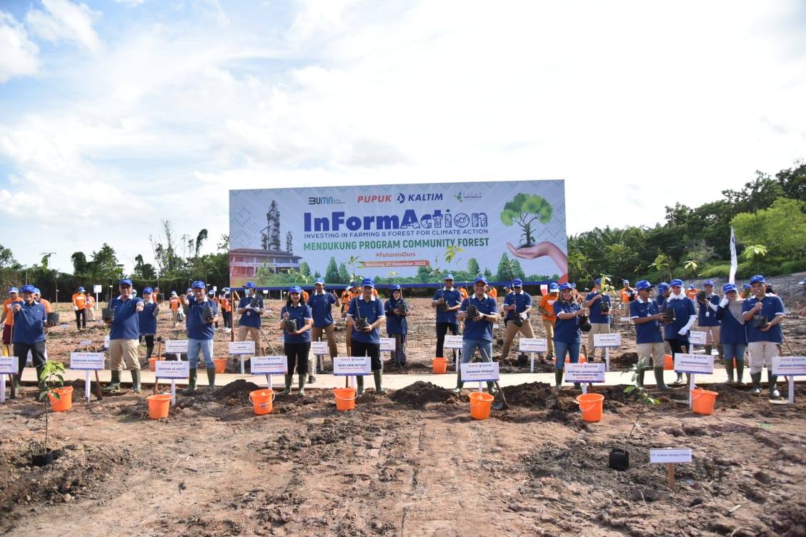 Dukung Community Forest, PKT Target Tanam 12.000 Pohon Tahun Depan