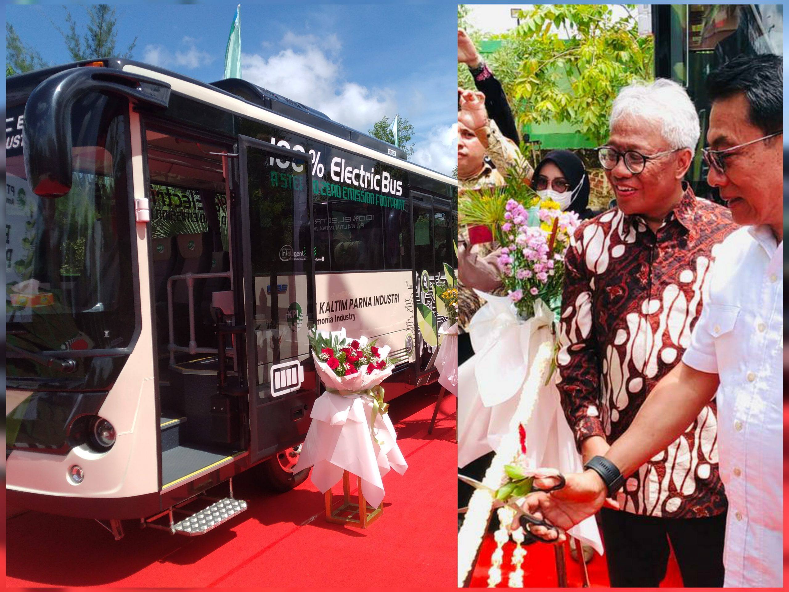 Perdana, Bus Listrik Resmi Mengaspal di Bontang