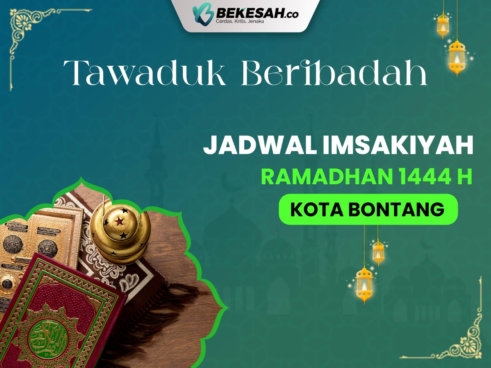 Jadwal Imsak dan Buka Puasa di Bontang Hari Ini, Senin 27 Maret