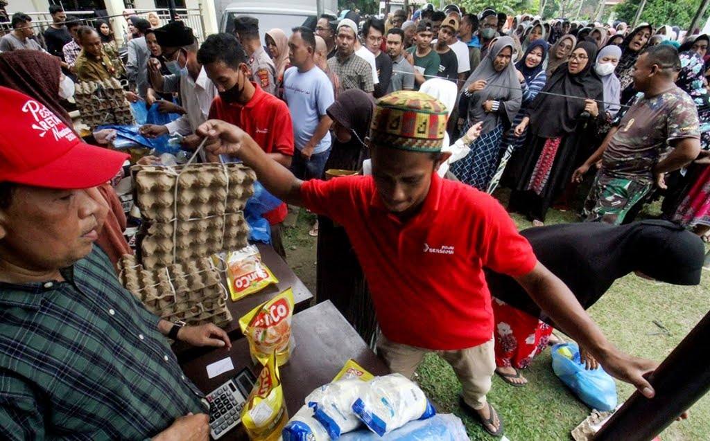 Dimulai Jam 8 Pagi, Pembelian Paket Sembako Murah di Bontang Wajib Bawa KTP Asli