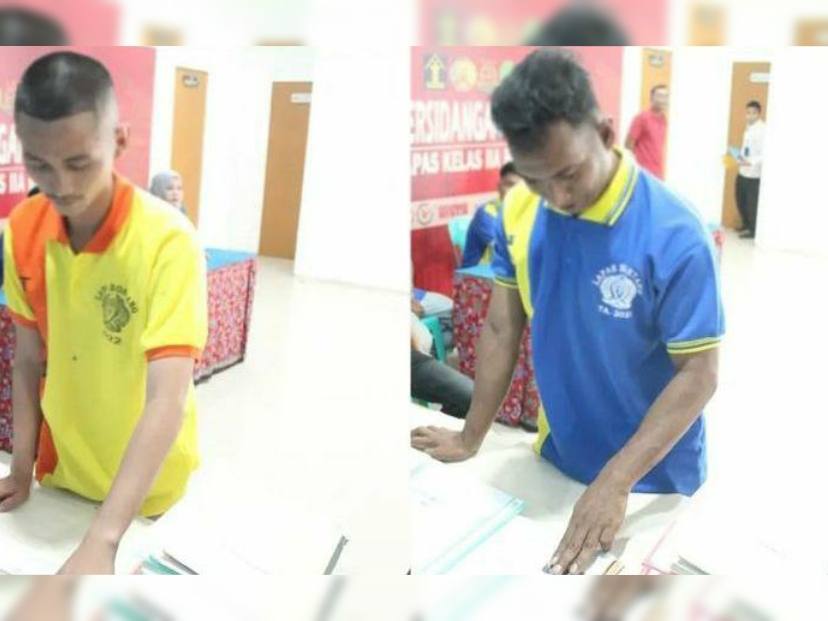 Berkah Ramadhan, 8 WBP Lapas Bontang Hirup Udara Bebas