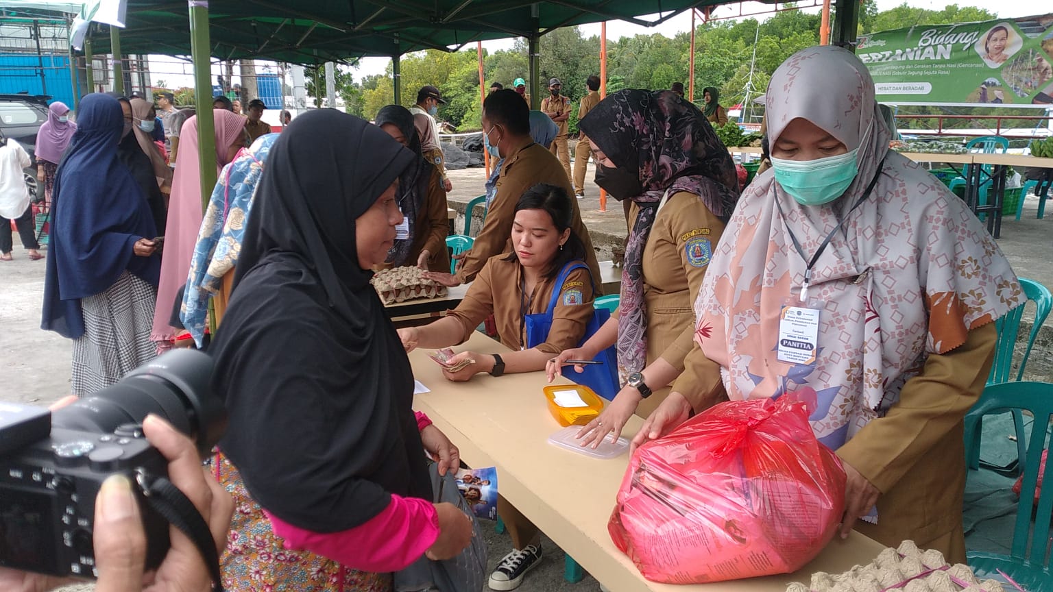 Hari Terakhir Pasar Murah Bontang, Giliran Loktuan dan Guntung