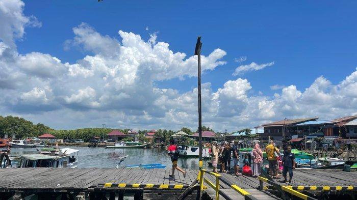 2 Ribu Wisatawan Padati Pulau Beras Basah, Kapal Penyeberangan Banjir Orderan