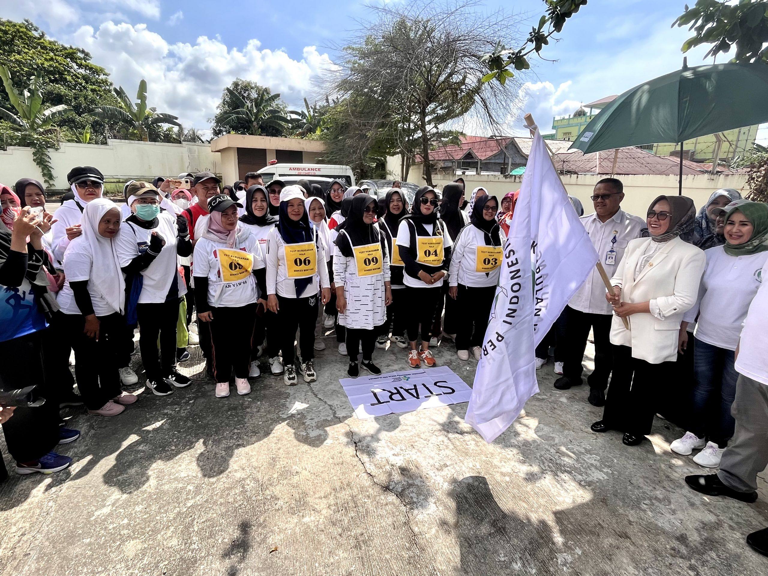 Wakil Wali Kota Bontang Najirah Resmikan Aplikasi Sistem Pengukuran Kebugaran