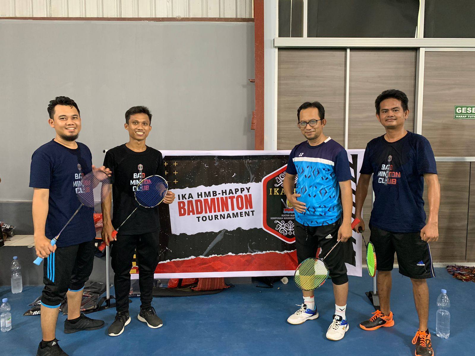 Rayakan HUT ke-2, Ikatan Alumni Himpunan Mahasiswa Bontang Gelar Happy Badminton Tournament