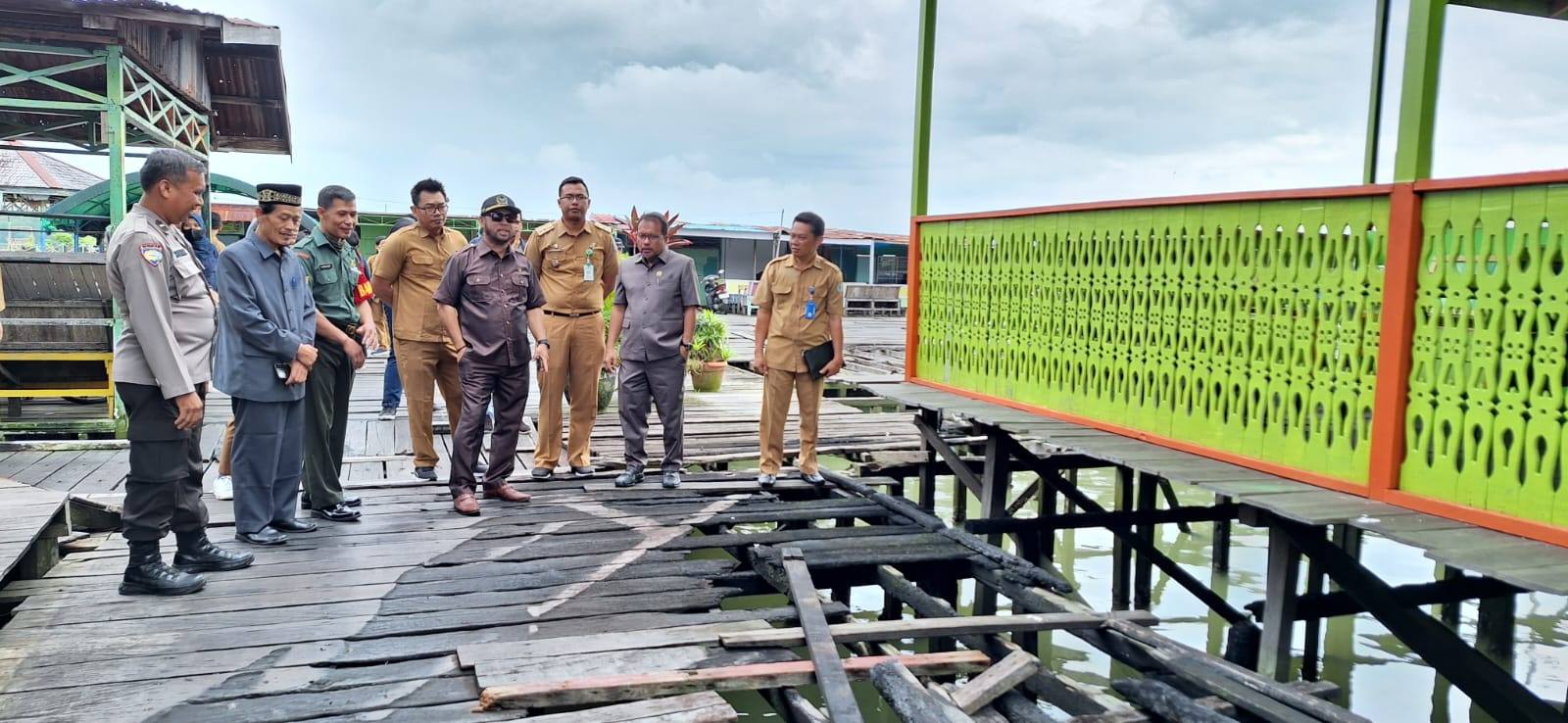 Menanti Perbaikan Jembatan Rusak di Bontang Kuala dan Banjir ROB