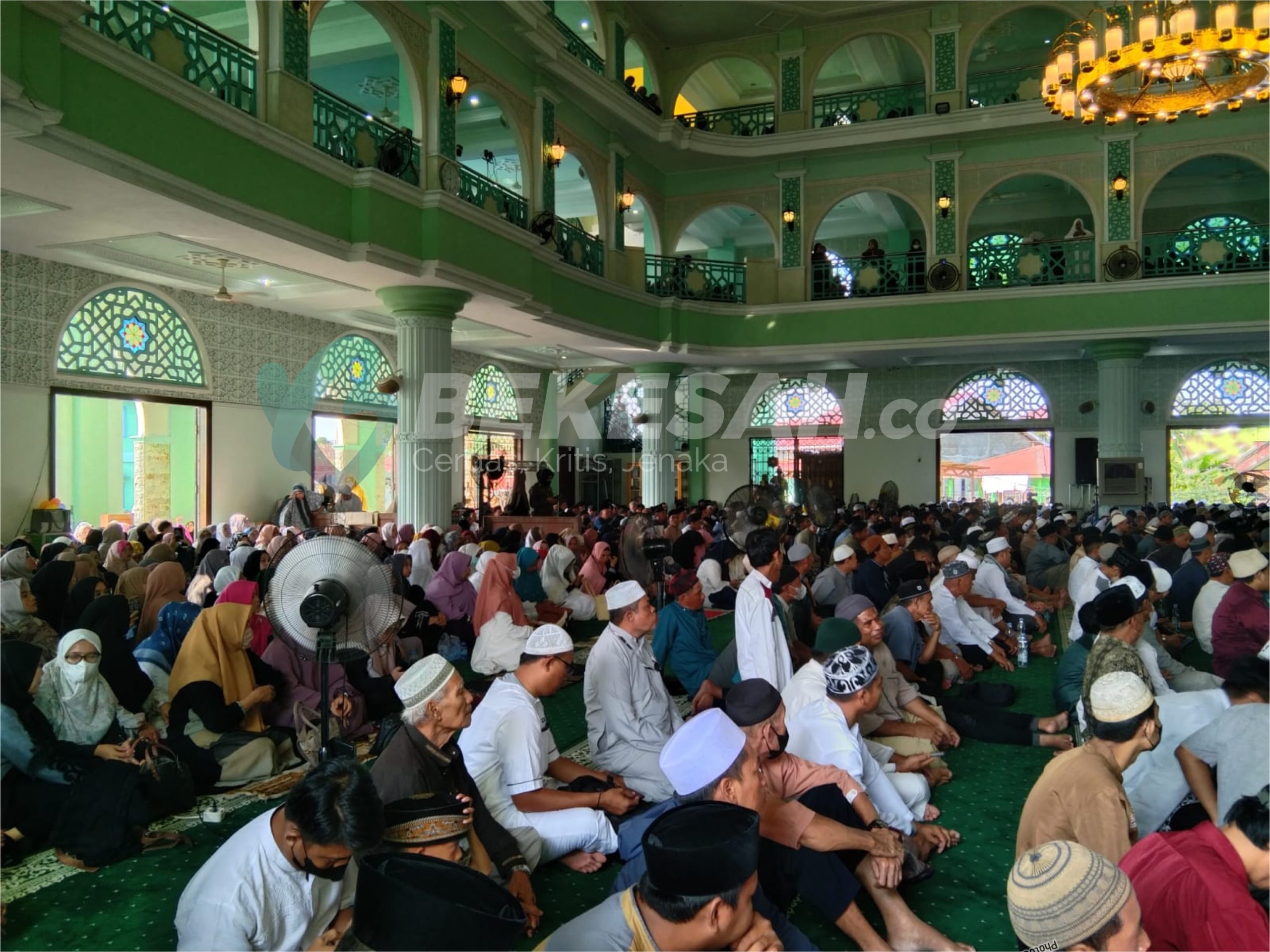 Tabligh Akbar Ustadz Abdul Somad, Jemaah Padati Masjid Agung Al-Hijrah