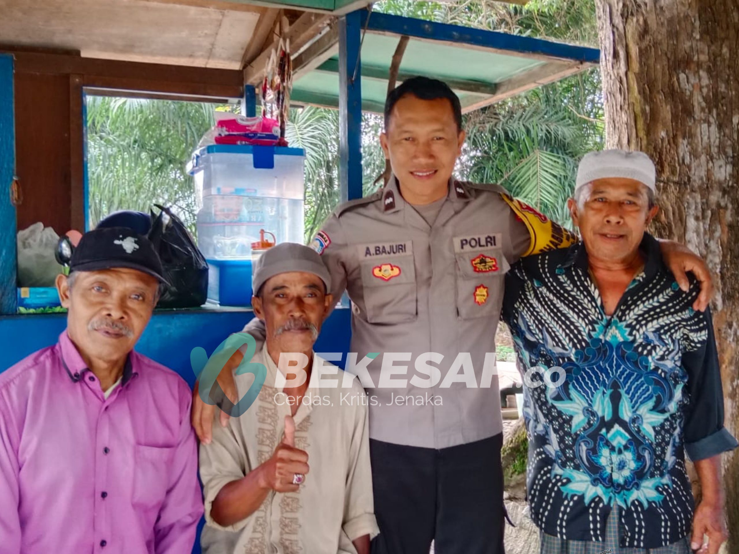 Resmi! Bhabinkamtibmas Loktuan Aipda Bajuri Putuskan Pensiun Dini, Ini Alasannya