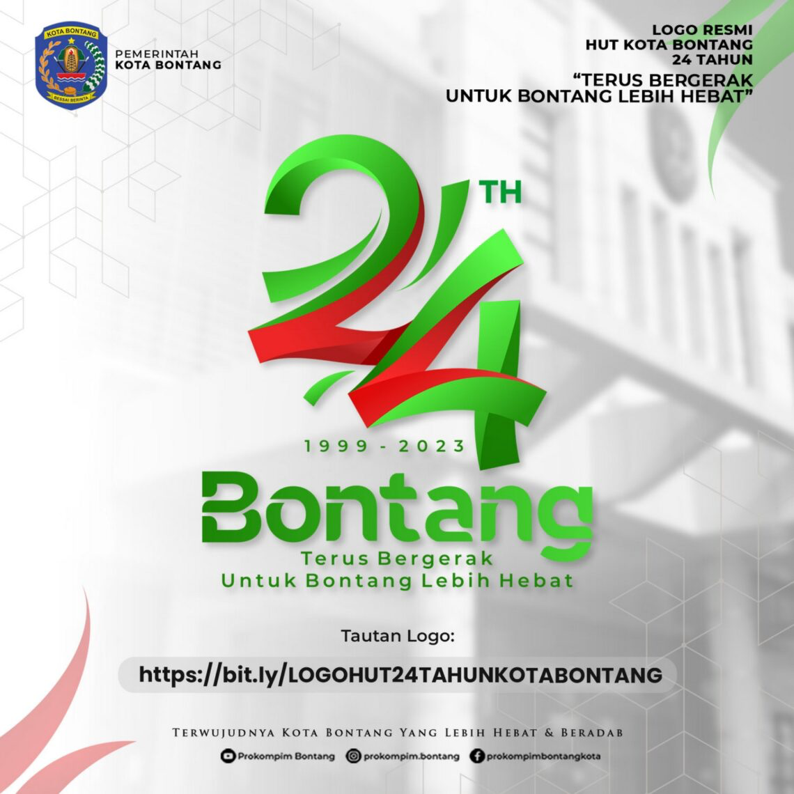 Link Twibbon HUT Bontang ke-24 Beserta Cara Pasang