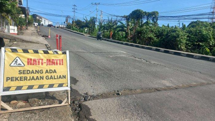 Jalan di Turunan Polres Bontang Dikeluhkan, Dibongkar tanpa Perbaikan, Begini Tanggapan Dinas Pekerjaan Umum ..