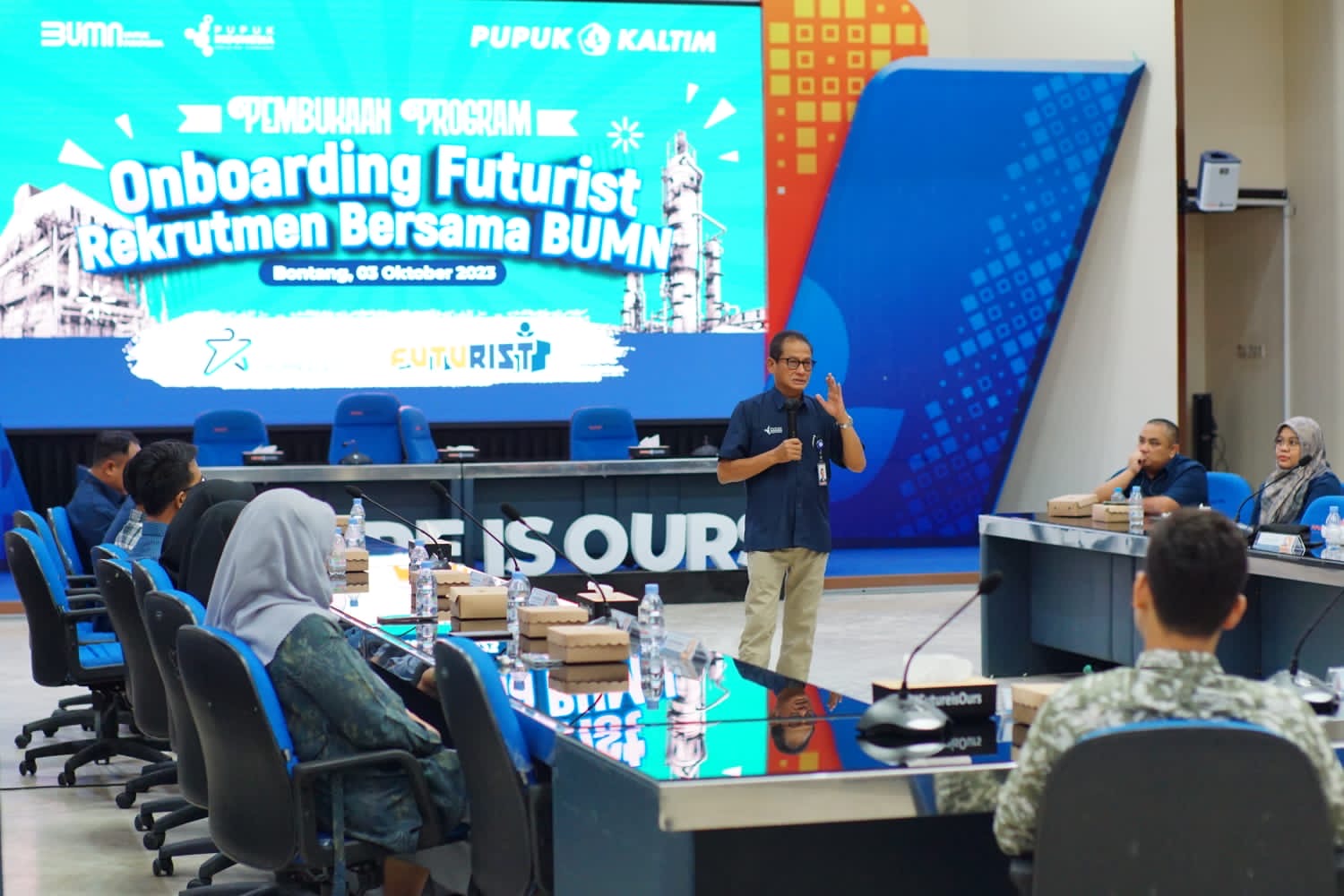 Adaptasi Dunia Kerja, Karyawan Rekrutmen Bersama BUMN 2023 Ikuti Onboarding Futurist Pupuk Kaltim