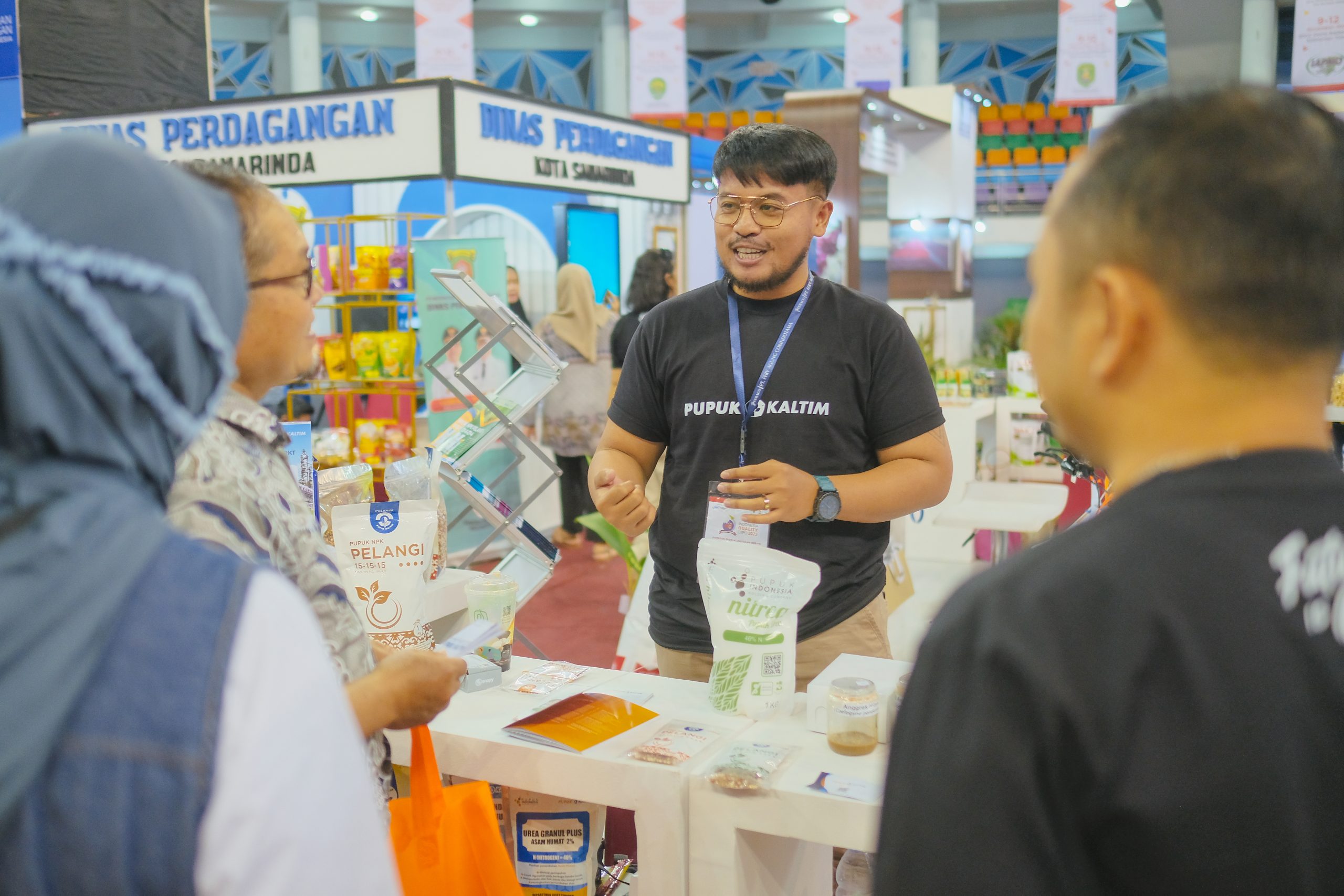 Meriahkan Indonesia Quality Expo 2023, Pupuk Kaltim Dorong Usaha Binaan Hadirkan Produk Sesuai Standar SNI